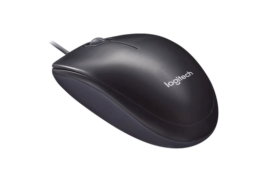 NEW Logitech M90 Optical Wired Mouse Black 1000DPI USB