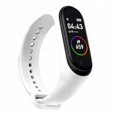 Nový Smartband TRACER T-BAND Libra S5 V2 0,96" IP54 Sportovní náramek Bílý