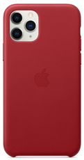 Оригінал чохол Apple шкіряний iPhone 11 Pro Red