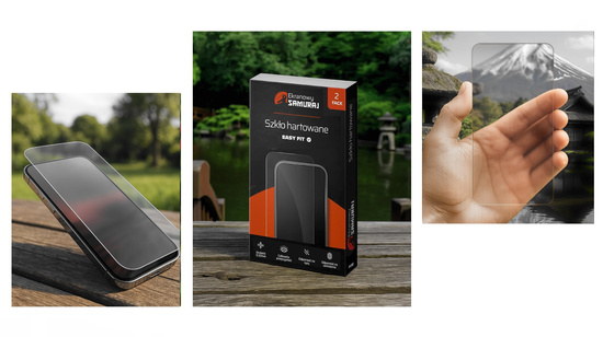 New Tempered Glass Screen Protector Samurai for Apple iPhone Air with Easy Fit Frame | 2-Pack