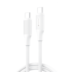 Nový kabel Encore Energy 2x USB-C PD pro nabíjení a přenos dat 50cm bílý 60W MD-60CC05W