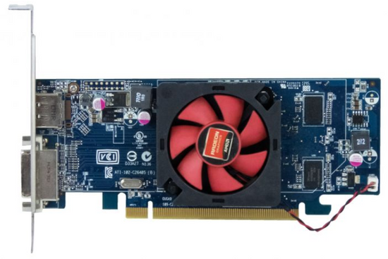 Grafikkarte AMD Radeon HD7470 1GB GDDR3 Hochprofil