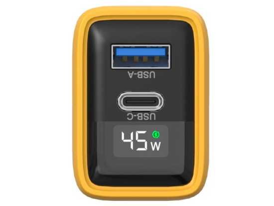 Nová síťová nabíječka Encore Energy GaN QC PD USB-A 18W USB-C 45W MD-4583RD