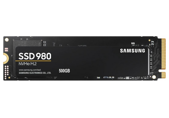 Nowy Dysk SSD Samsung 980 500GB M.2 2280 PCIe Gen3 NVME 3100/2600 MBs