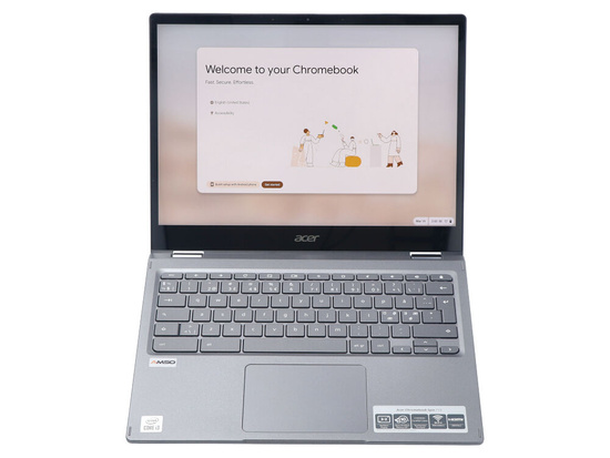 Touchscreen Acer Chromebook Spin 13 CP713 i3-10110U 8GB 64GB 2256x1504 Klasse A Chrome OS