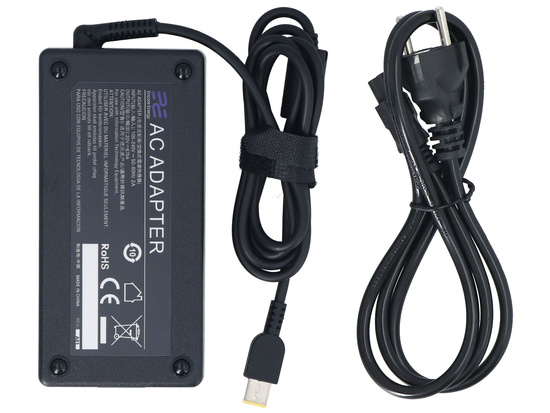 New Encore Energy Power Supply for Lenovo 135W rectangular plug Slim Tip