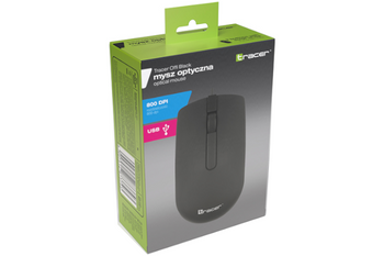 New Mouse TRACER OFFI Black USB