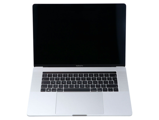 Apple MacBook Pro 15" A1990 2018 Silver i7-8750H 16 Go 256 Go SSD 2880x1800 AMD Radeon Pro 560X Classe A- MacOS Big Sur