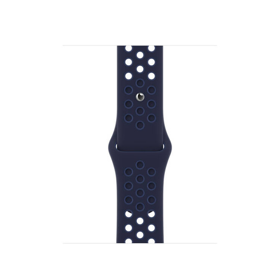 Originál Sportovní náramek Apple Watch Nike 45 mm Midnight Navy/Mystic Navy