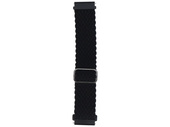 Nueva correa para smartwatch GlacierX Slide Strap Nylon Negro 22mm negra