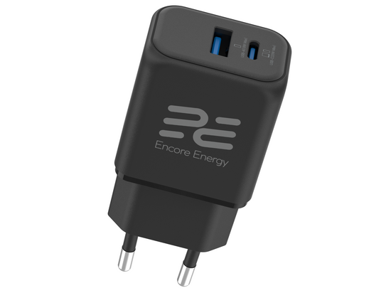 Neues Netzteil Encore Energy PD 3.0 Quick Charge 4.0 USB-A USB-C 20W Adapter MD-2083RA
