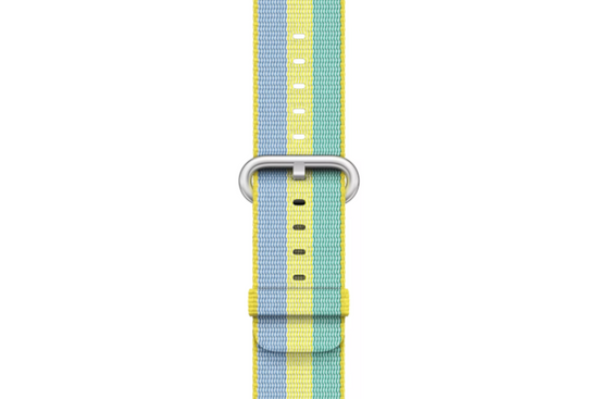Original Apple Watch Woven Nylon Pollen 38mm Strap dans un emballage scellé