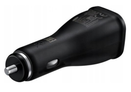 Caricabatterie per auto Samsung Micro USB 2A Nero