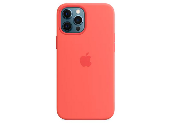 Originál Pouzdro Silikonový Apple iPhone 12 Pro Max Pink Citrus