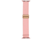 Neues GlacierX Nylon Dot Magnetic Buckle Rose Armband für Apple Watch 38/40/41mm Rosa