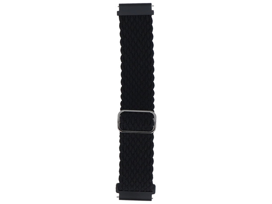 Новий ремінець для смарт-годинника GlacierX Slide Strap Nylon Black 22mm чорний