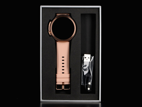 New Smartwatch GlacierX Aura Rose Gold + Mesh Bracelet GX-AR60 BM