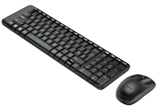 New Logitech MK220 Set Wireless Keyboard + Mouse