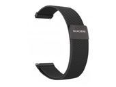 Nueva pulsera para smartwatch GlacierX Milanese Magnetic Strap Black mesh Negra 22mm