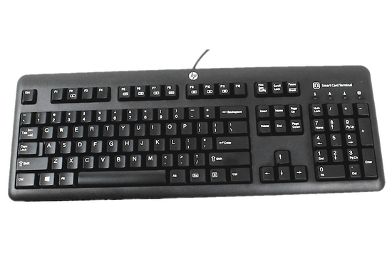 HP SmartCard CCID KUS1206 USB Keyboard + stickers