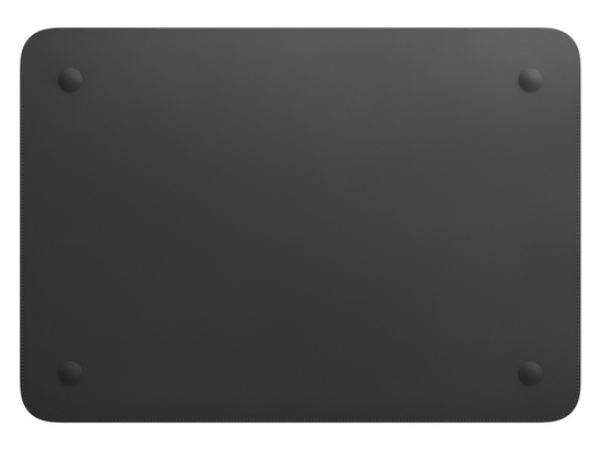 Original Apple MacBook Pro 16'' Lederhülle Schwarz