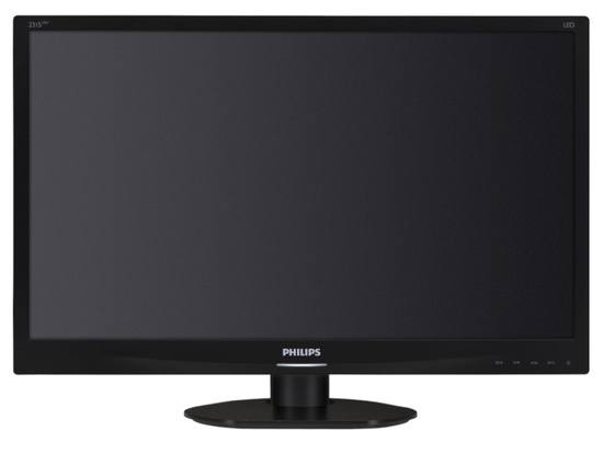 Philips 241S4 24" LED 1920x1080 VGA DVI Monitor negro de clase A