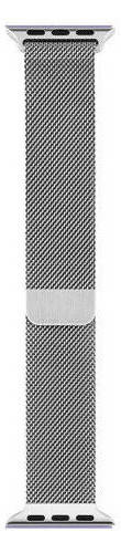 Originál Řemínek Apple Watch Milanese Loop Silver 42 mm 