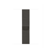 Originál Apple Watch Milanese Loop Silver 40mm řemínek z nerezové oceli grafitové barvy