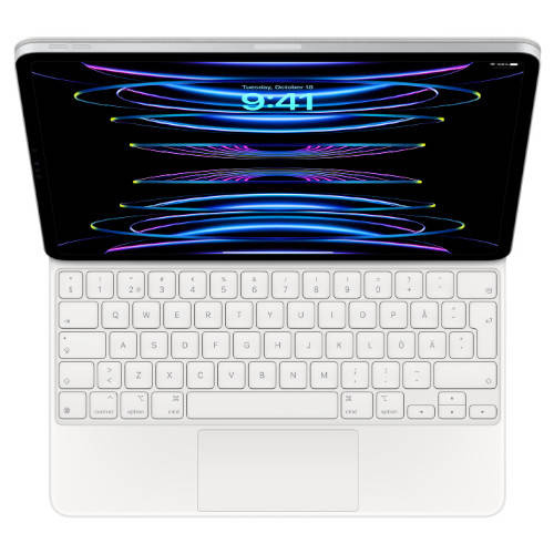 Оригінал Apple Нова клавіатура iPad Pro Magic Keyboard 12.9'' White Swedish A2480