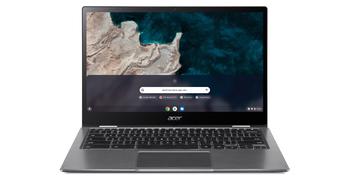 Сенсорний 2в1 Acer Chromebook Spin 513 R841T Сірий Snapdragon 7C 8ГБ 64ГБ 1920x1080 Клас A Chrome OS