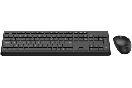 New Wireless Office Set Triadyn PLEIONE Keyboard CRESSIDA and Mouse VEGA 1600 DPI Black