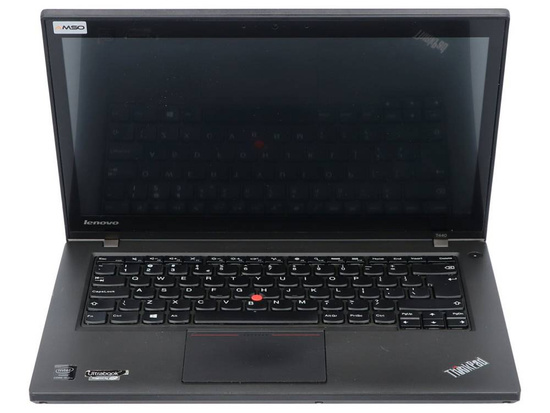 Dotykový Lenovo ThinkPad T440 i5-4300U 8GB 256GB SSD 1600x900 Třída A- Windows 10 Home + Dokovací stanice Lenovo 40A2