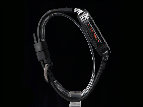 Nuevo Smartwatch GlacierX Lhotse Black + Correa GlacierX Grip Strap Nylon Black 22mm