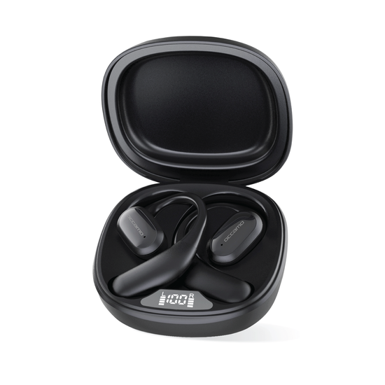 Nouvelles écouteurs Bluetooth Occamo DROPS WAVE Étui de chargement BT 5.4 Noir
