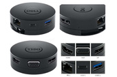 Nový adaptér Dell DA300 USB 3.1 VGA HDMI USB C