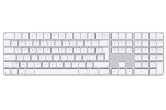Teclado original Apple Magic Keyboard TouchID numérico italiano QWERTY