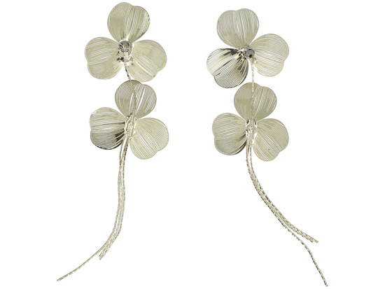 Boucles d'oreilles Flora dorées
