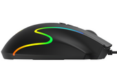 Nouvelle souris de jeu Triadyn Play DIA 12800 DPI pour joueurs, rétroéclairage LED HUANO noire.