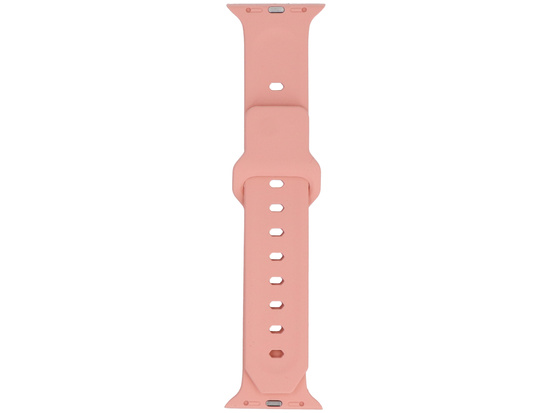 Correa para smartwatch GlacierX Silicone Wave Peachy Pink para Apple Watch 38/40/41mm Rosa Melocotón