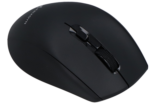 Neue kabellose Büromaus Triadyn NESO 2.4GHz 1600DPI Schwarz