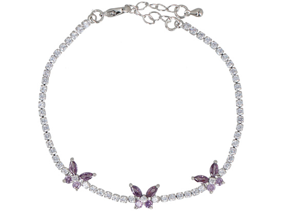 Fairy Bracelet Silver-Pink