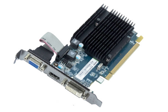 Tarjeta Gráfica Sapphire Radeon HD5450 512MB DDR3 de Perfil Alto