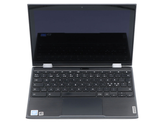 Chromebook táctil Lenovo 500E 2ª Gen Negro Celeron N4100 4GB 32GB Flash 1366x768 Sin lápiz Clase A Chrome OS
