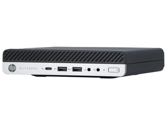 Nouveau HP EliteDesk 800 G4 Mini Bureau i5-8500T 6x2,1 GHz 8 Go 256 Go SSD Windows 10 Professionnel BOÎTE