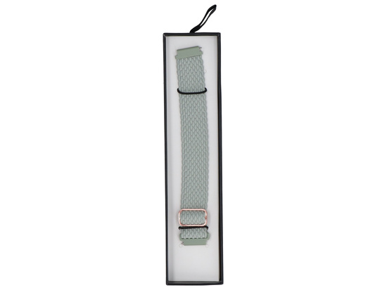 Nueva correa para smartwatch GlacierX Slide Strap Nylon Sage Green 20mm salvia.