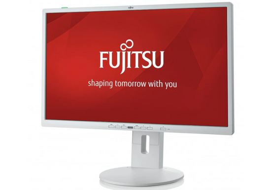 Monitor Fujitsu P24-8 TE 24" LED 1920x1080 D-SUB DisplayPort Blanco Clase A