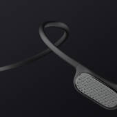 Nuove cuffie Bluetooth impermeabili con conduzione ossea Occamo AquaPro per piscina IP68 nere