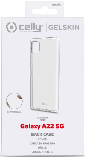 Nouvelle coque Celly pour Samsung Galaxy A22 5G Gelskin