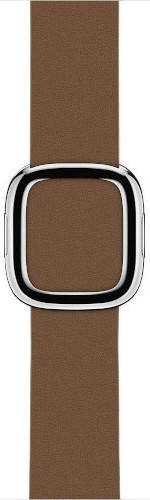 Originál Moderní přezka Apple Belt Brown 38mm velikost M