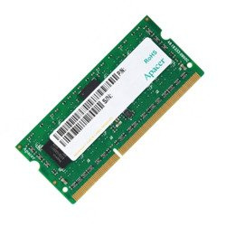 Nová operační paměť APACER 8GB DDR3L 1600MHz SODIMM CL11 1,35V (AS08GFA60CATBGJ) OEM